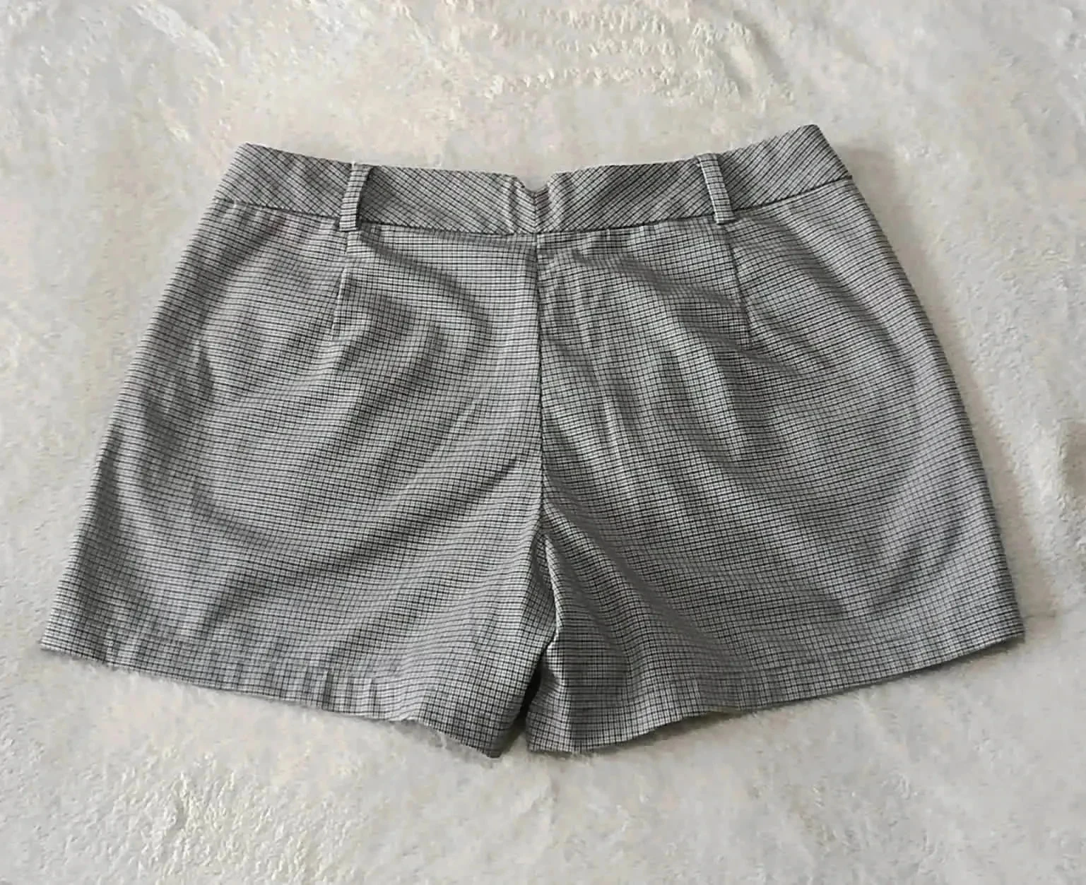 Mini short de cuadros gris Talla 36 – photo 2